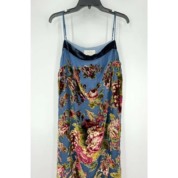 New BHLDN Carlson Size XL Burnout Velvet Dress - Picture 3 of 9